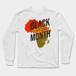 Black history month Africa Long Sleeve T-Shirt